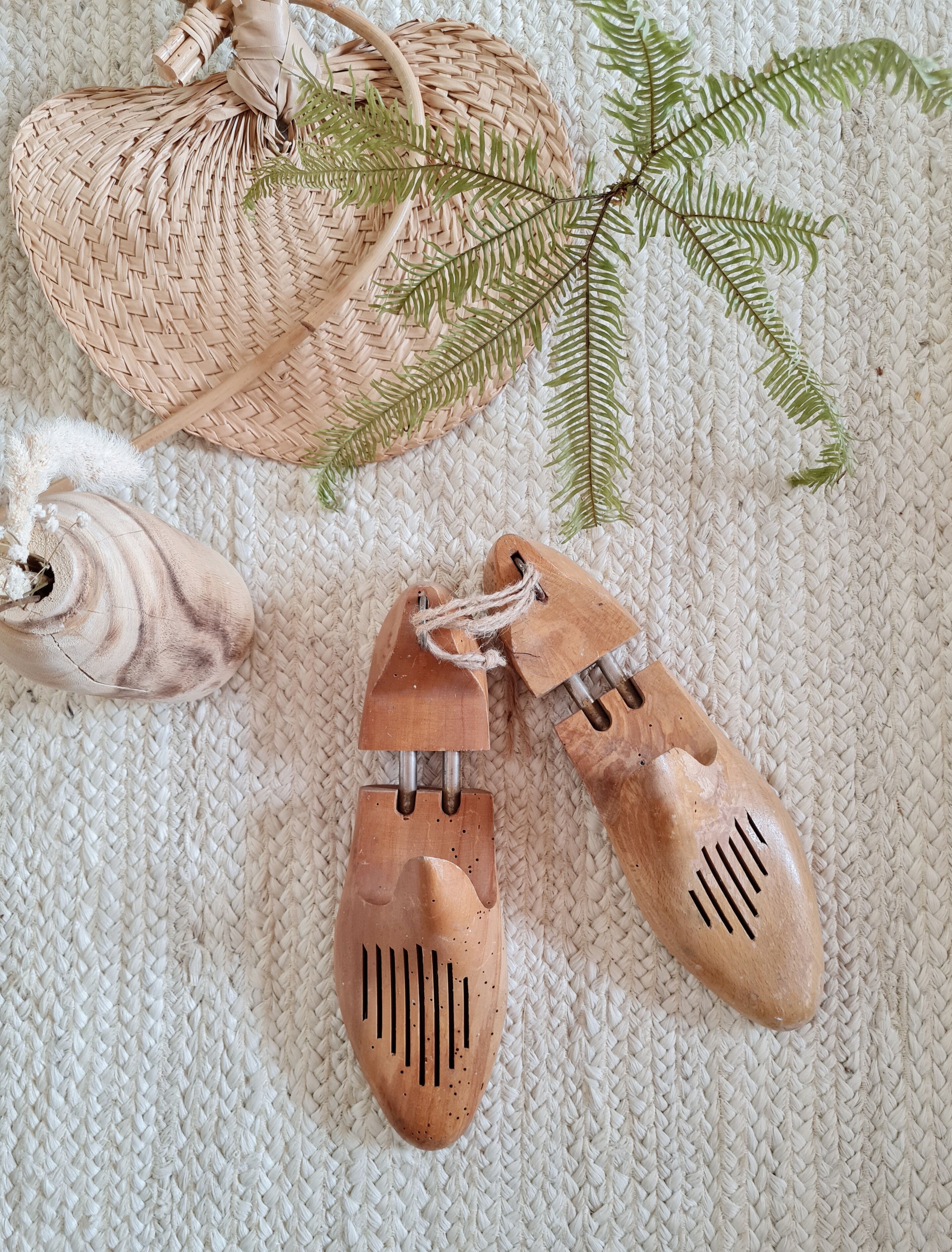 Pair of old shoe trees