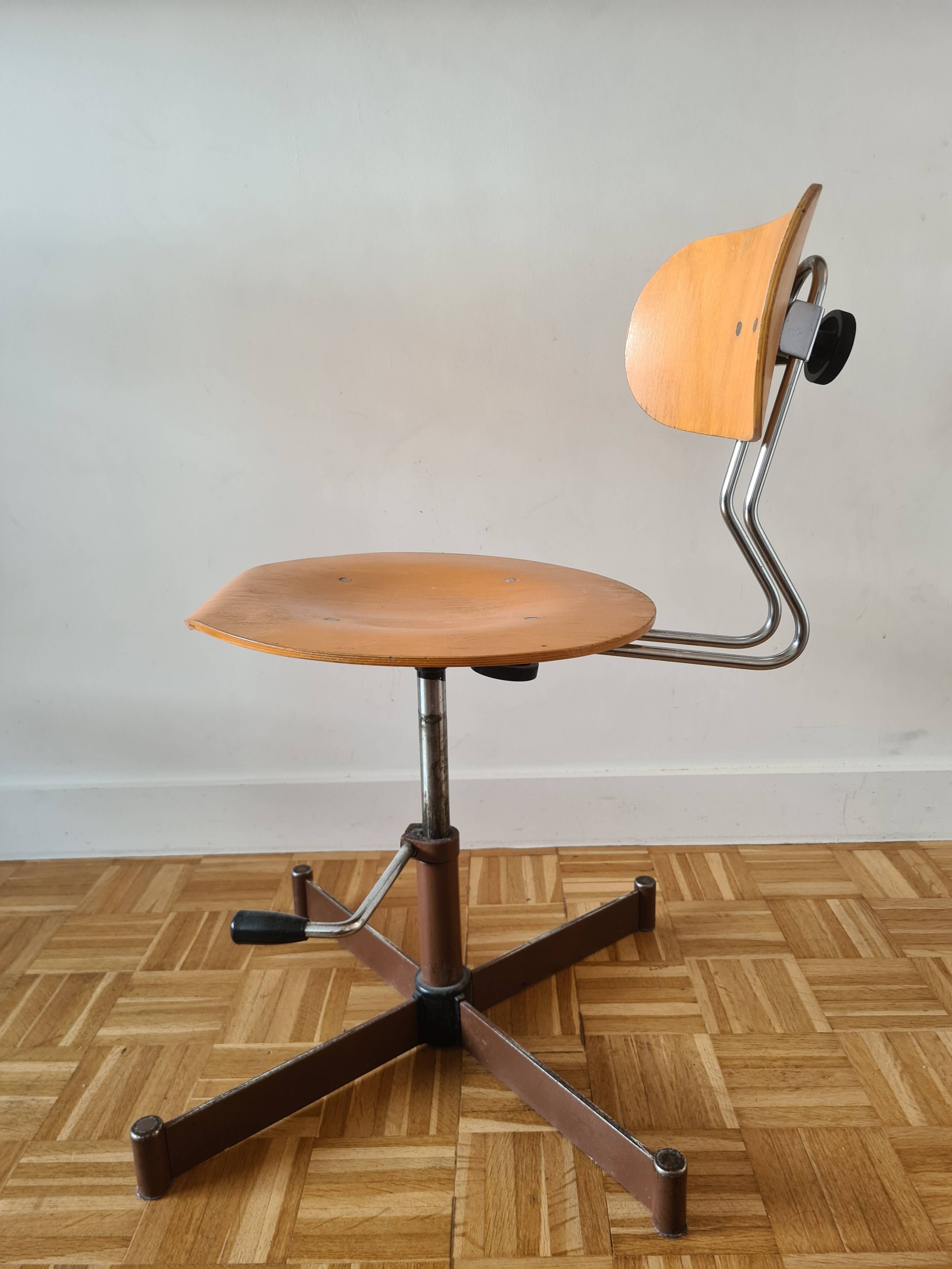 Czechoslovakian Kovona workshop chair from the 1970s