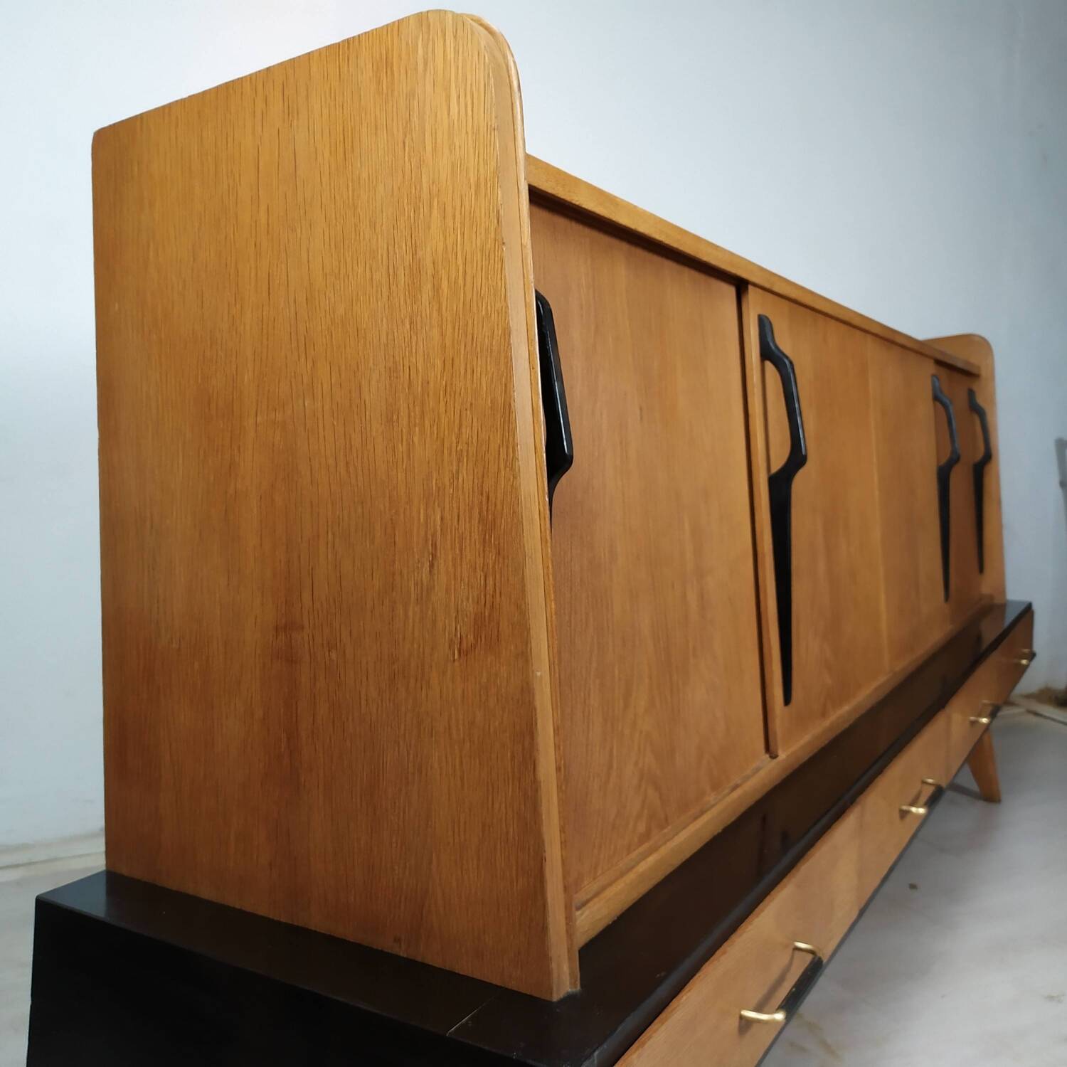 Vintage oak enfilade