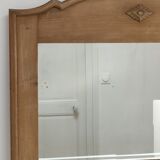 Mirror weathered wood ice beveled vintage 76 cm x 96 cm