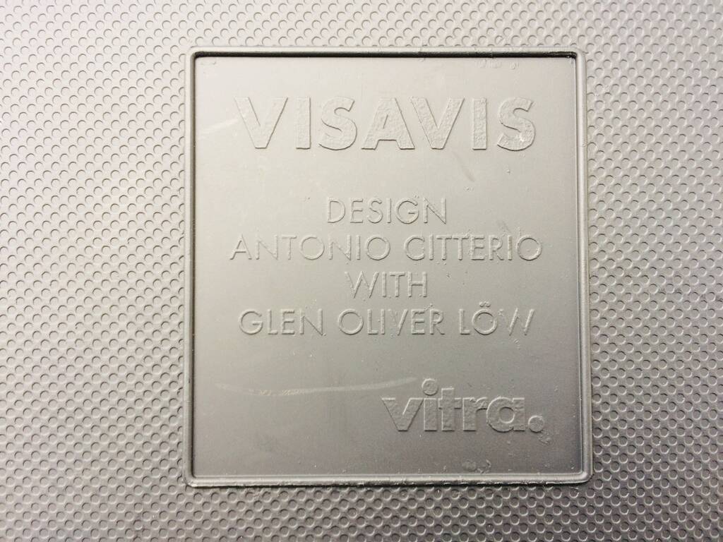 Pair of Visavis chairs by Antonio Citterio for Vitra. Vintage 90s.