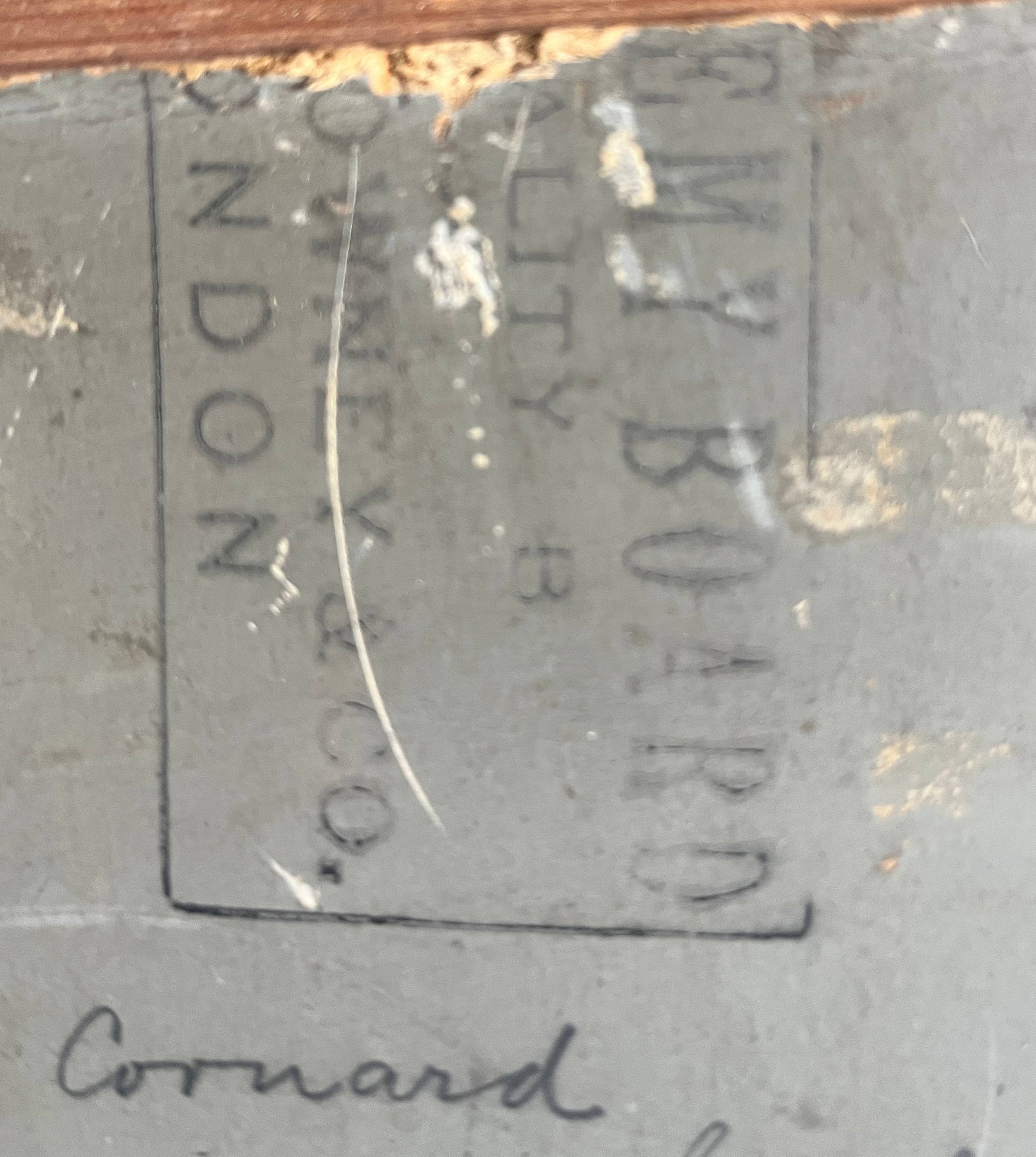 Painting hsp james emery (1819-1899) countryside england fudbury cornard