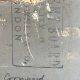 Painting hsp james emery (1819-1899) countryside england fudbury cornard