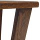 Brutalist design umbrella stand holder 60's wood