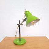 Lampe verte vintage orientable 70s