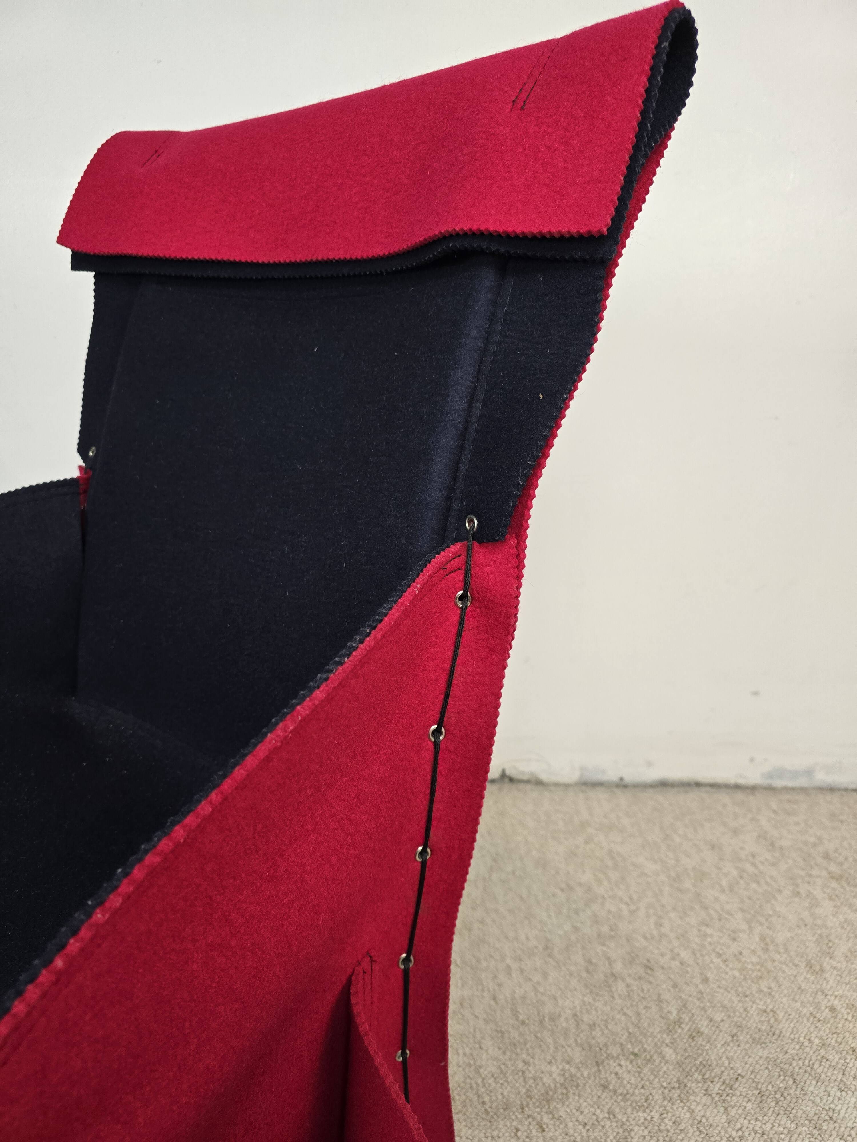 Filzka armchair by borek šípek for scarabas – czech republic, 1989