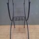 Metal and glass console