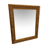 Miroir doré 50x63cm
