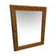 Miroir doré 50x63cm