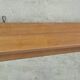 Floating long wall shelf / sideboard in teak, Denmark 1960s