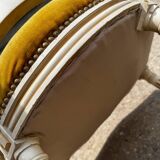 Lot of antique Louis XVI style living room chairs / armchairs