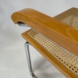 Chair model Cesca by Marcel Breuer with armrests B64