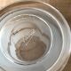Vase frosted glass 50s