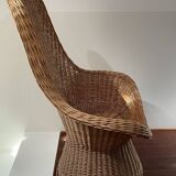 High back armchair from the 1960s and 70s