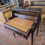 Louis XVI Style Cylinder Desk in Mahogany