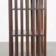 Large Antique English Oak Book Carousel on Original Wheels