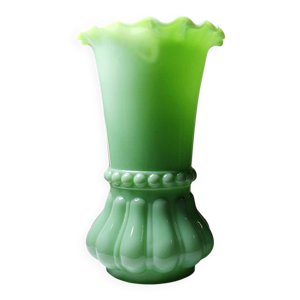 Grand vase ancien en - cristal