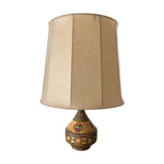 Lampe en céramique italienne circa 1960, signée Montopoly Val d'Arno