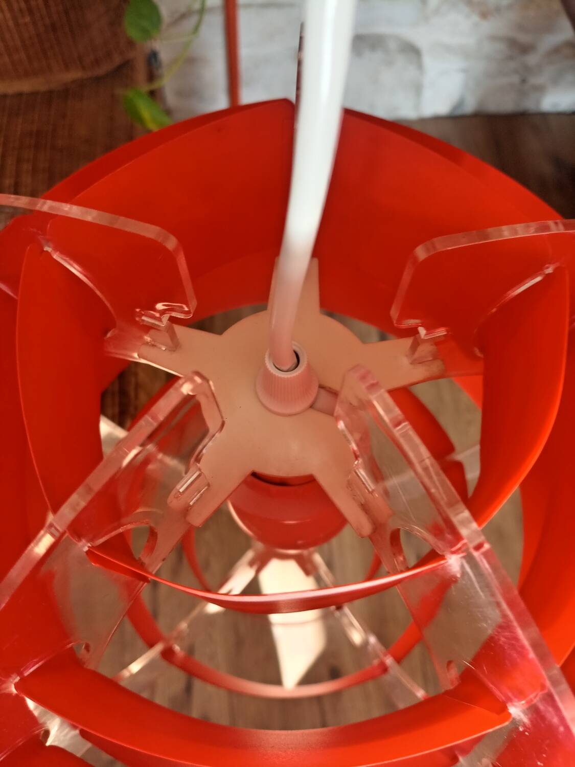 Vintage pendant light "Strips" Jacobsen