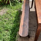 Farmhouse table and benches