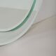 Large vintage mirror with double facet edge