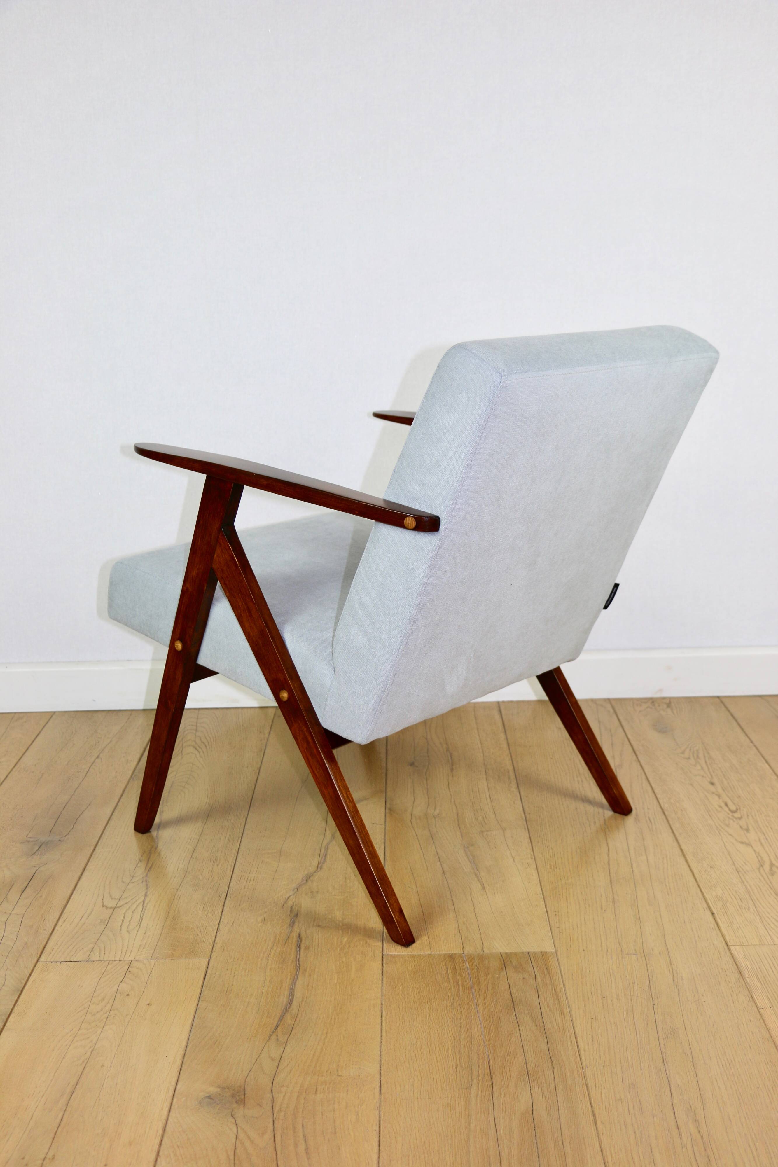 Vintage armchair like VAR blue turquoise - 2 pieces available