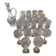 Carafe and crystal glasses