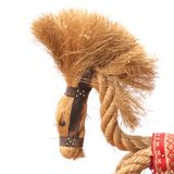 Cheval folk en corde, années 60