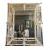 Barovier & Toso Murano, mirror with engraved borders, early 20th century.