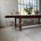 Table repas style drapière noyer 2m5/3m5 1900