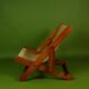 Fauteuil Kon Tiki Pierre Bégué édition originales avec coussin d'origine