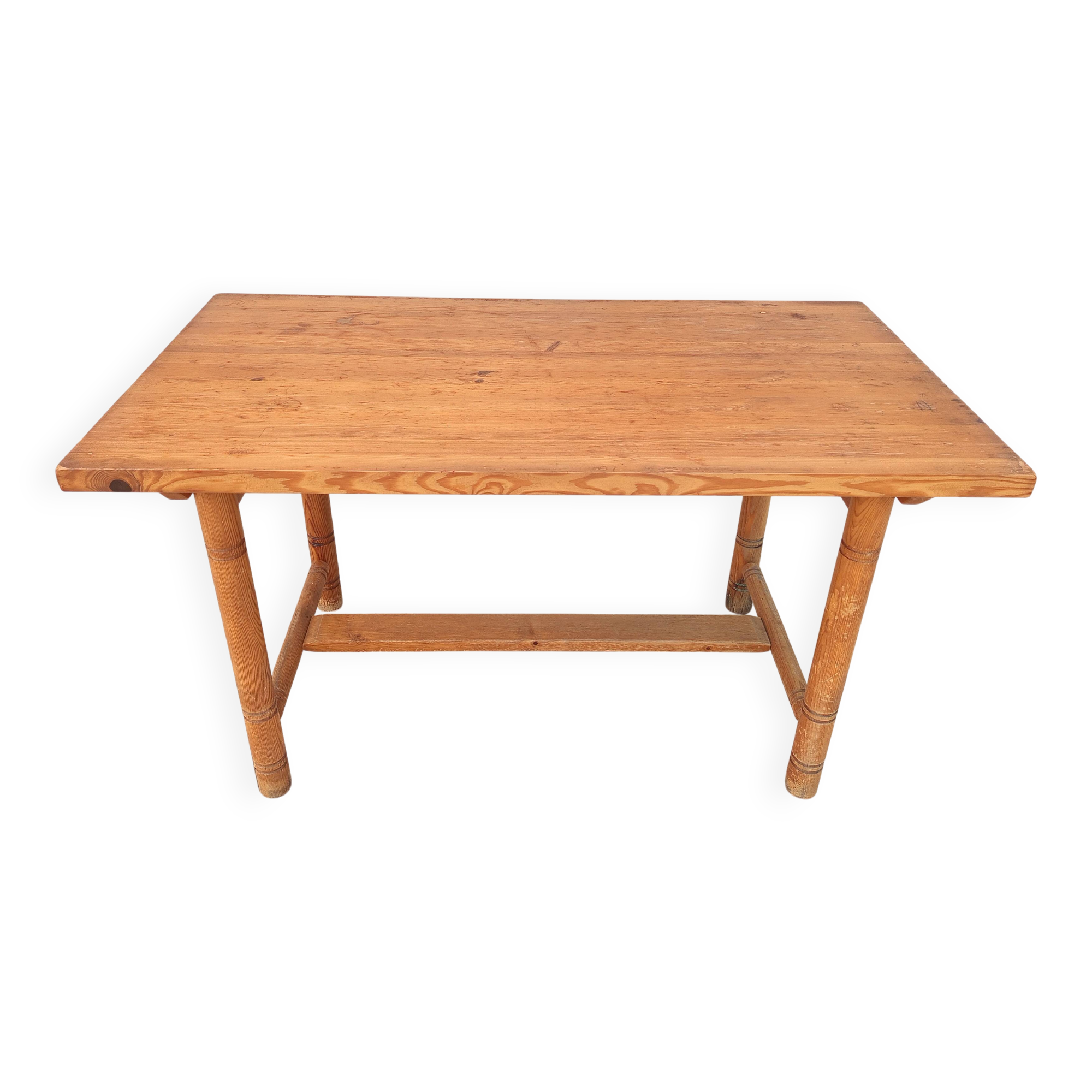 Vintage solid pine table
