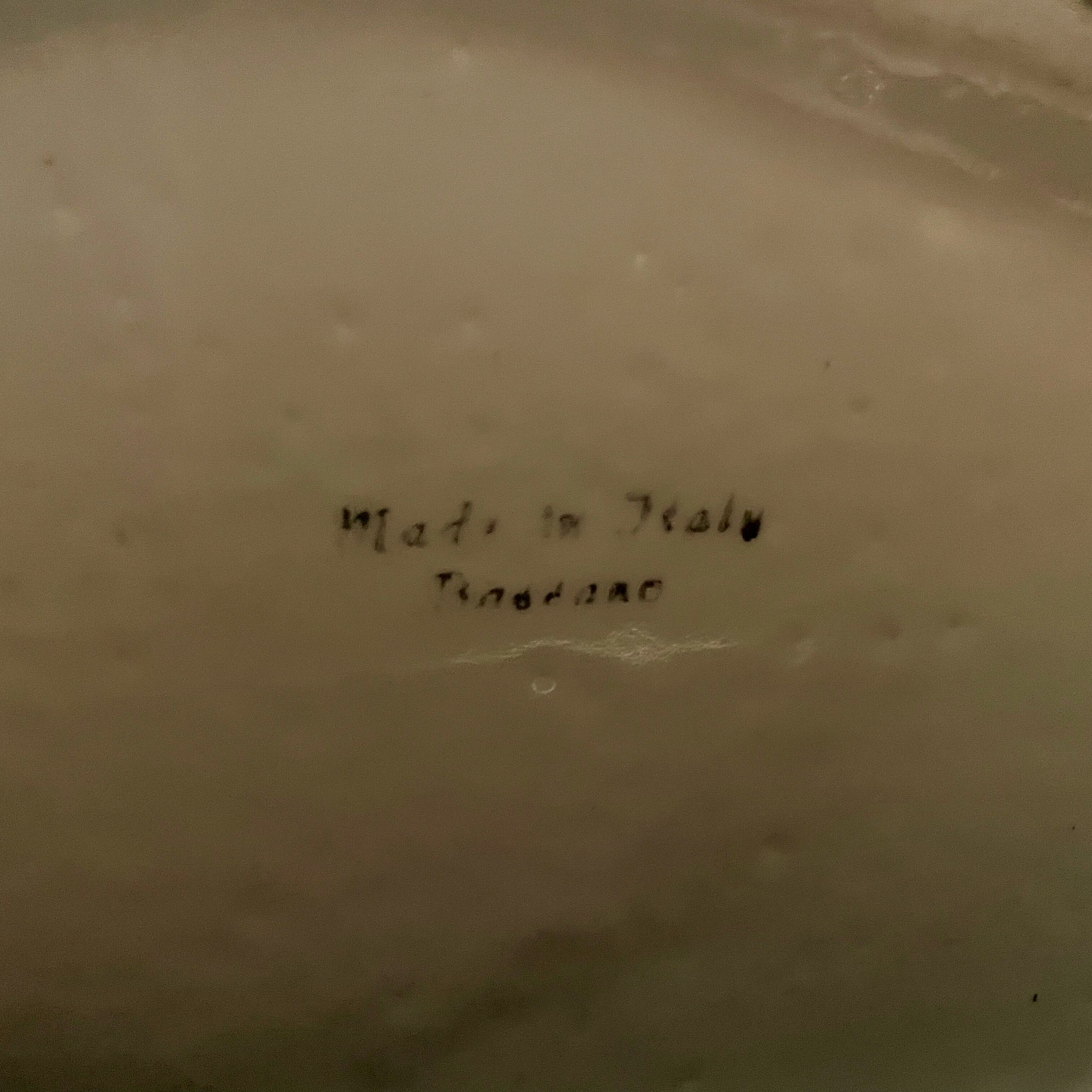 Swan ceramic planter from Bassano, Italy, circa 1970