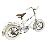 White bicycle from the 50s