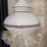 Mocha glass pendant light