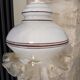 Mocha glass pendant light