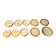 ROBERT PICAULT (1919-2000), a set of vintage glazed ceramic dishes