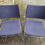 Set of 6 stackable Curvy chairs, Casala edition