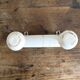 Old patinated wall coat rack