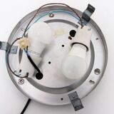 German vintage round ceiling lamp or wall lamp by Kaiser Idell, 1960s