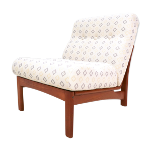 fauteuil en teck de style