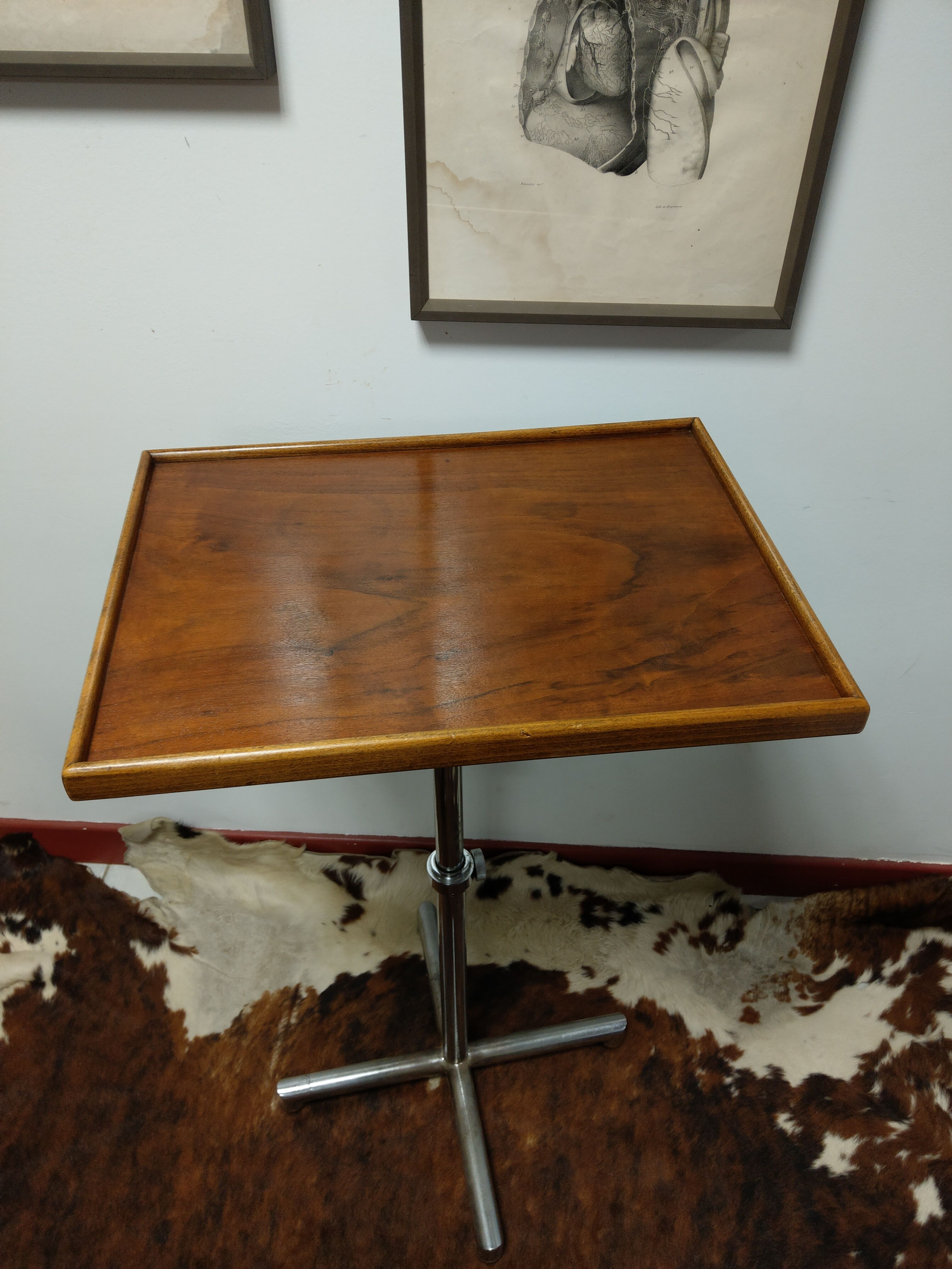 Side table, drawing François Caruelle