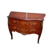 Marquetry chest of drawers