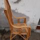 Fauteuil en rotin année 50
