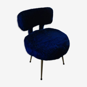 Chair Pelfran blue rug