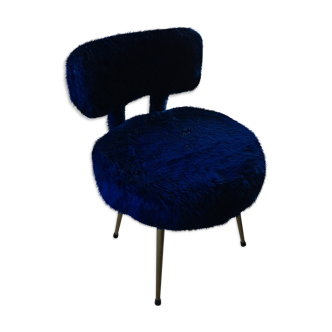 Chair Pelfran blue rug