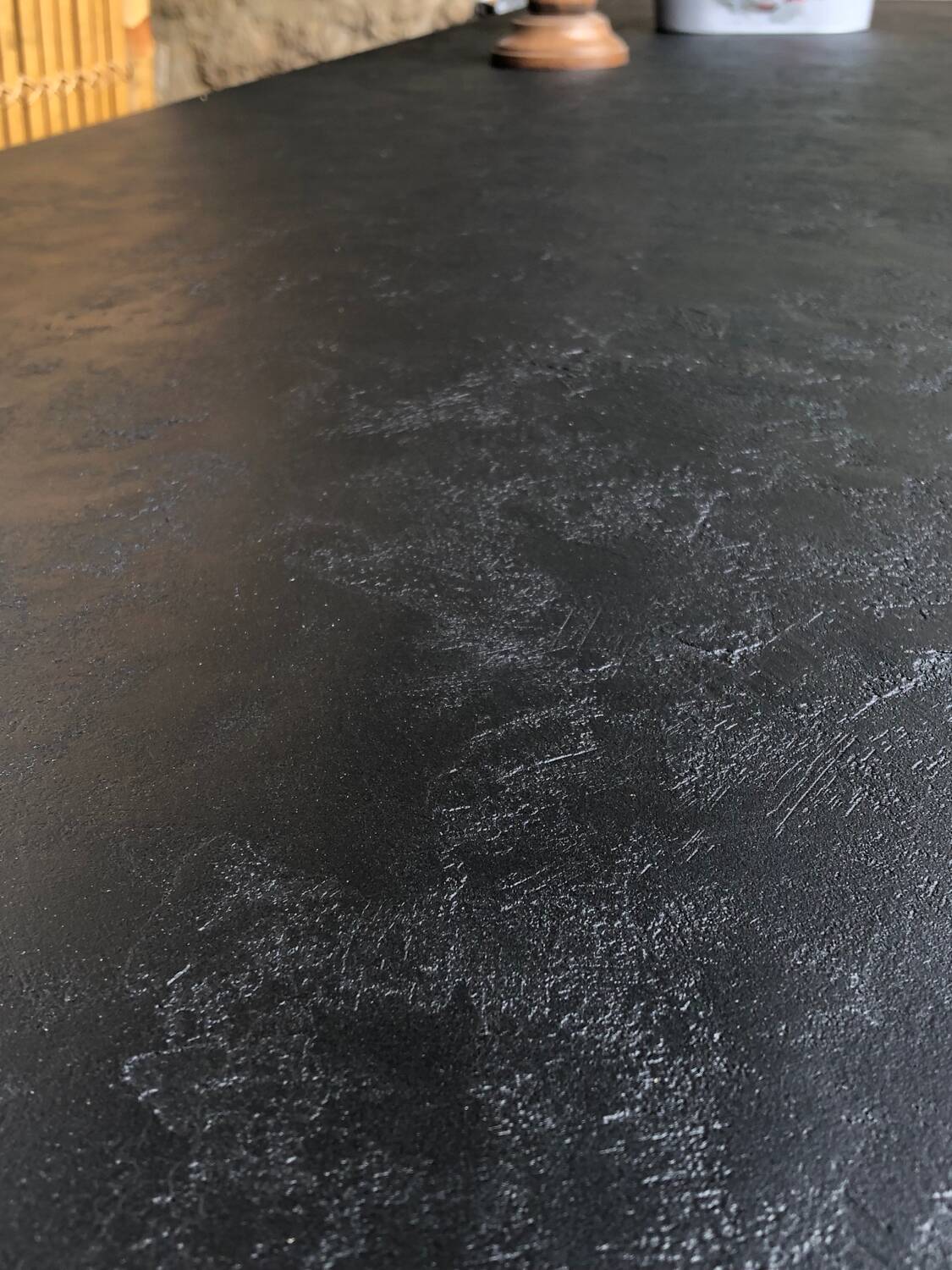 Black vintage sideboard