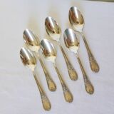 6 vintage silver metal tablespoons 2106265