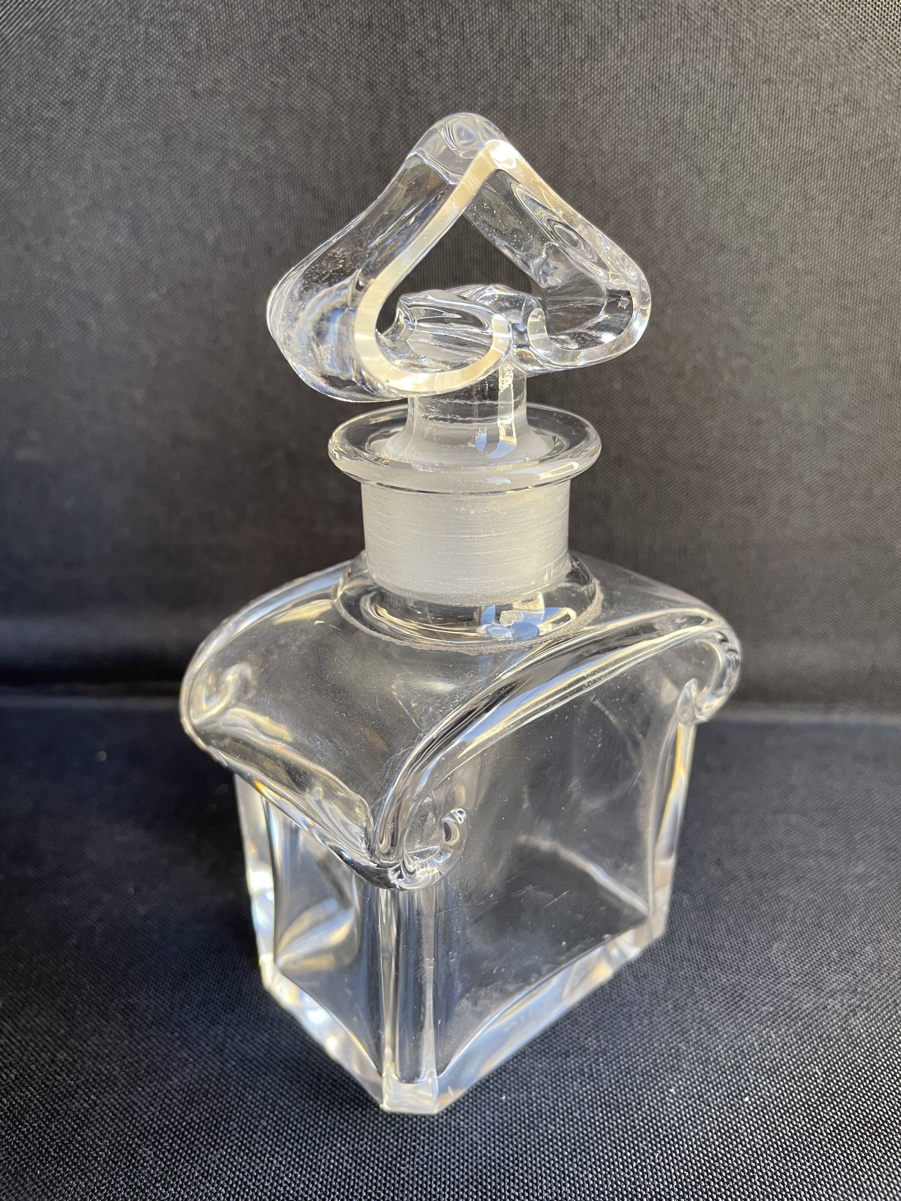 Georges Chevalier - Baccarat - Empty perfume bottle in Cut crystal