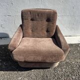 Michel Cadestin armchair and ottoman for Airborne